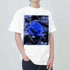 hsh2006のRose(Blue) Heavyweight T-Shirt