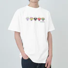 ネナロコのウシウシファイブ／白 Heavyweight T-Shirt