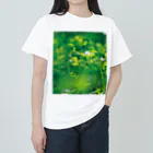 akane_art（茜音工房）の癒しの風景（クローバー） Heavyweight T-Shirt