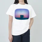 Teal Blue CoffeeのTeal Blue Hour ヘビーウェイトTシャツ