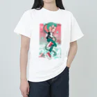 おおつきあやの辰年ガール Heavyweight T-Shirt