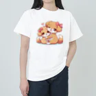 samotadaのハグハグドッグ Heavyweight T-Shirt