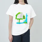 leisurely_lifeのspirit of the forest ヘビーウェイトTシャツ