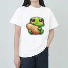 ２フォーレストのピーナッツを温めるカエリーナちゃん Heavyweight T-Shirt