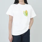 akane_art（茜音工房）のベジタブルT（トウモロコシ） ヘビーウェイトTシャツ