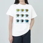 Teal Blue CoffeeのRoasted coffee ヘビーウェイトTシャツ