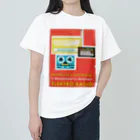 YS VINTAGE WORKSのチェコ　ラジカセ Heavyweight T-Shirt