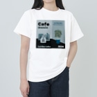 Teal Blue CoffeeのCafe music - Teal Blue Bird - Heavyweight T-Shirt