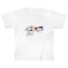 R!KAの犬と猫 Heavyweight T-Shirt