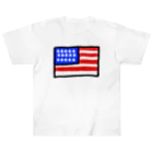 Mark Squier Design SUZURI店のU.S.A Heavyweight T-Shirt