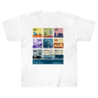 Teal Blue CoffeeのBest of Cafe music ヘビーウェイトTシャツ