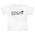 Joe Jack Shawのle-vral-chocolat?（Blanc） ヘビーウェイトTシャツ