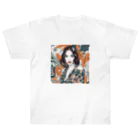 kanasarinoの大人かわいい女性パート２ Heavyweight T-Shirt