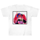 千咲-CHISA-の「あに★うた」Tシャツ(白) Heavyweight T-Shirt