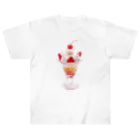 YOLKのストロベリーパフェ Heavyweight T-Shirt