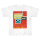 YS VINTAGE WORKSのチェコ　ラジカセ Heavyweight T-Shirt