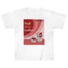 Teal Blue CoffeeのSpecial strawberry ヘビーウェイトTシャツ