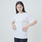 akane_art（茜音工房）の踊るスナネコ Heavyweight T-Shirt