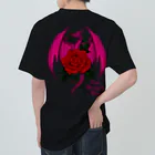 PiNK+18COMiCSのPink Doragon ＆ Rose ヘビーウェイトTシャツ