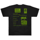 KIKUUUDESIGNのMUGI-5 Heavyweight T-Shirt