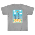 キッズモード某の白昼のOFU(お麩) ヘビーウェイトTシャツ