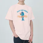 キッズモード某の甘党イルカ Heavyweight T-Shirt