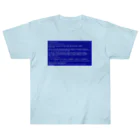 Ａ’ｚｗｏｒｋＳの一番コワいヤツ　ブルースクリーン ヘビーウェイトTシャツ