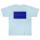 Ａ’ｚｗｏｒｋＳの一番コワいヤツ　ブルースクリーン Heavyweight T-Shirt