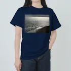 空屋　sorayakusakaの202004241513000　銀の海岸線 ヘビーウェイトTシャツ