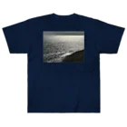 空屋　sorayakusakaの202004241513000　銀の海岸線 Heavyweight T-Shirt