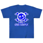 Ａ’ｚｗｏｒｋＳのニコちゃんクロスボーン BLU ヘビーウェイトTシャツ