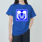 ✨🌈✨ユラクラカン🇯🇵 ✨🌈✨の🌈ʕ•ᴥ•ʔ KUMAZUKIN 🌈ʕ•ᴥ•ʔ 青空ブルーバージョン  ヘビーウェイトTシャツ