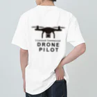 TRADECOM JAPANのDrone Pilot #0001 ヘビーウェイトTシャツ