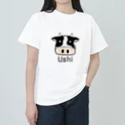 MrKShirtsのUshi (牛) 色デザイン Heavyweight T-Shirt