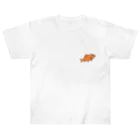 ゆるい生き物のゆるい金魚#3 ヘビーウェイトTシャツ