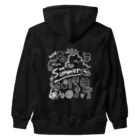 Andiamoの夏コレ（白） Heavyweight Zip Hoodie