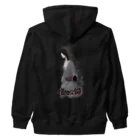 フレ末屋の絵巻から解き放たれた女幽霊でふぉ美 Heavyweight Zip Hoodie