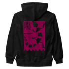 ほるまチゴハヤブサ堂のオビトカゲモドキ Heavyweight Zip Hoodie