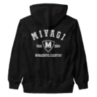 アージーの伊達なくに、宮城県 Heavyweight Zip Hoodie