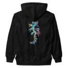 栗坊屋のリーフィーシードラゴン両面プリント（シャツ、パーカーのみ） Heavyweight Zip Hoodie