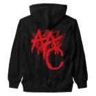 ANTI ADDULT CHILDREN®のXENONxAAC1 HEAVY WEIGHT HOODIE(RED) ヘビーウェイトジップパーカー