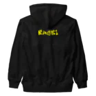 RAMUKiのRide兜（黄色） Heavyweight Zip Hoodie