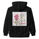 グッズショップKAZUのミルクの甘いミルク Heavyweight Zip Hoodie