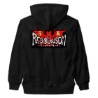 東風孝広のレッド・ブルゾン Heavyweight Zip Hoodie