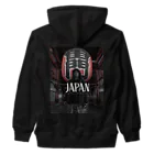 まちゃのキャンプ飯部のまちゃキャンプ飯部のロゴアイテムです Heavyweight Zip Hoodie