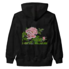 JapaneseArt Yui Shopの牡丹 Heavyweight Zip Hoodie