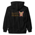 furebuhi　clubのHAPPY FUREBULL（ハッピーフレブル） Heavyweight Zip Hoodie