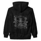 ARCANUMのARCANUM 「Chalice Well / Vesica Piscis」 Heavyweight Zip Hoodie