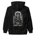 Skull sectionの太陽に祈るドクロ Heavyweight Zip Hoodie