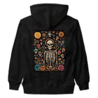 Skull sectionの月とドクロ Heavyweight Zip Hoodie